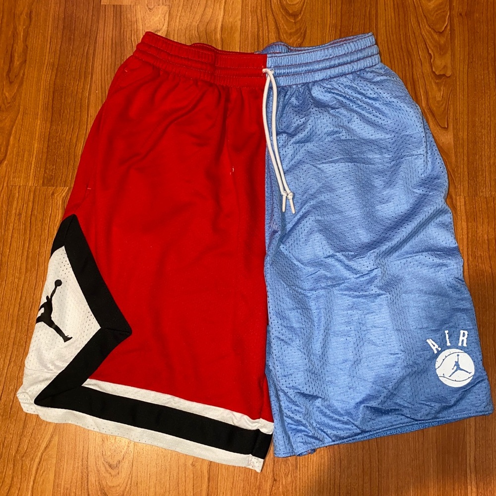 Mens Jordan Air Basketball Shorts  Multi Color Lar